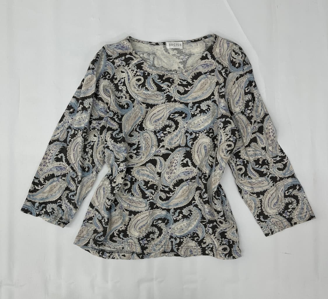 🪶하구미의 페이즐 코디세트🪶에스닉 그런지 모리걸 패턴 가디건 히피 상품이미지3