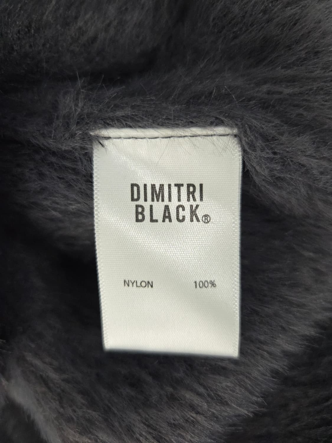 디미트리블랙 차콜 헤어리 라운드 니트 상품이미지8