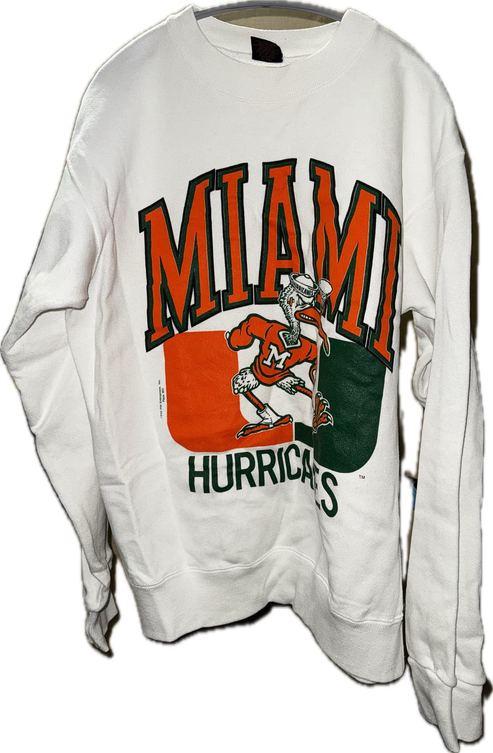 80s 컬리지 풋볼 스웻 L 상품이미지1