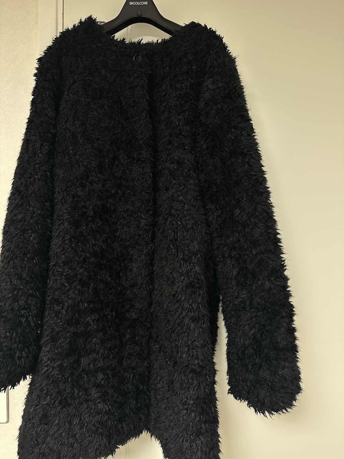 빈티지 블랙 털 자켓 상품이미지3