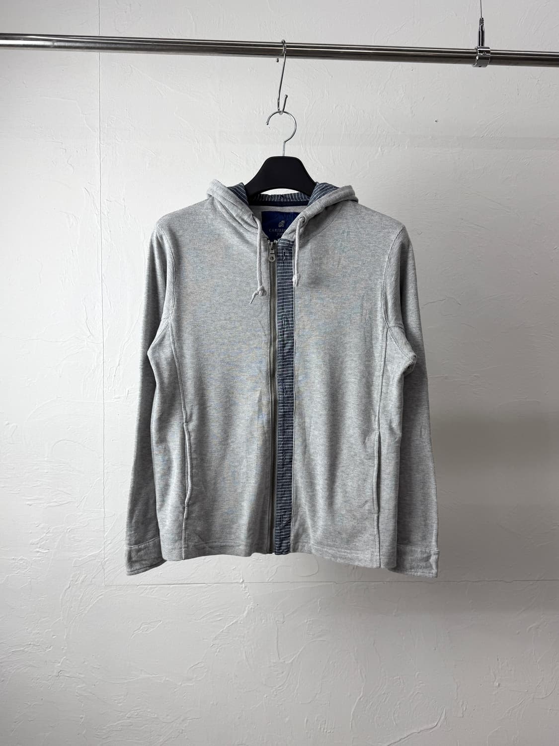 Caribbean Joe 버튼 후드 집업 상품이미지1