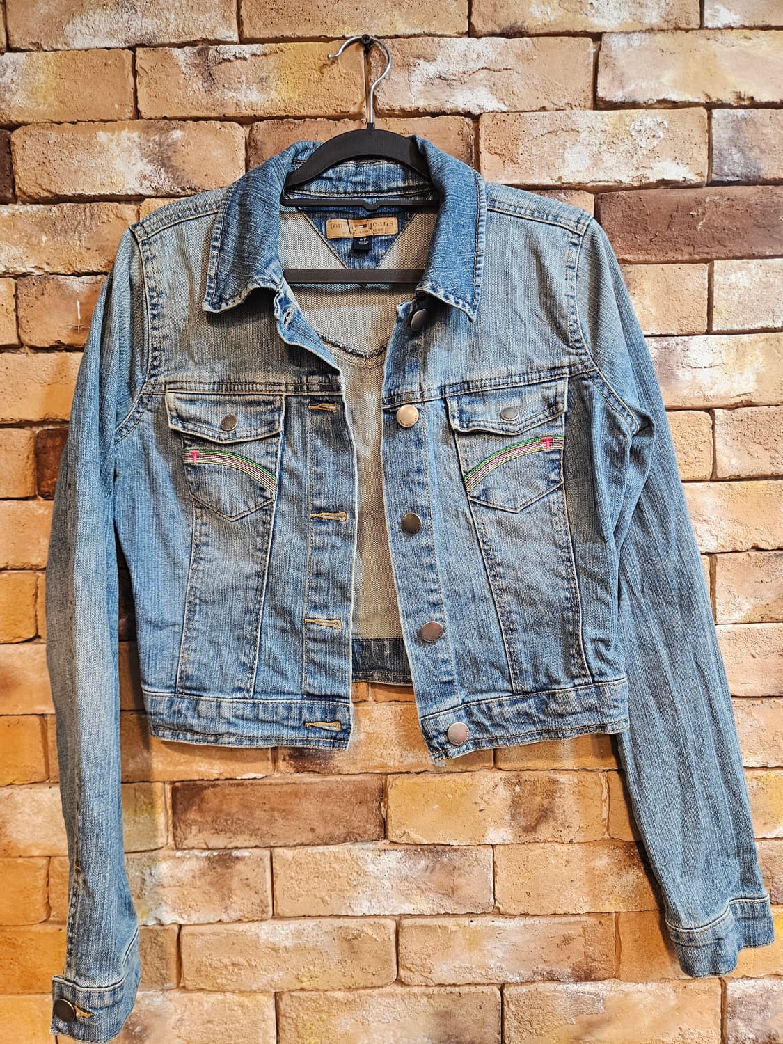 타미힐피거 데님 청자켓 여성 상품이미지1