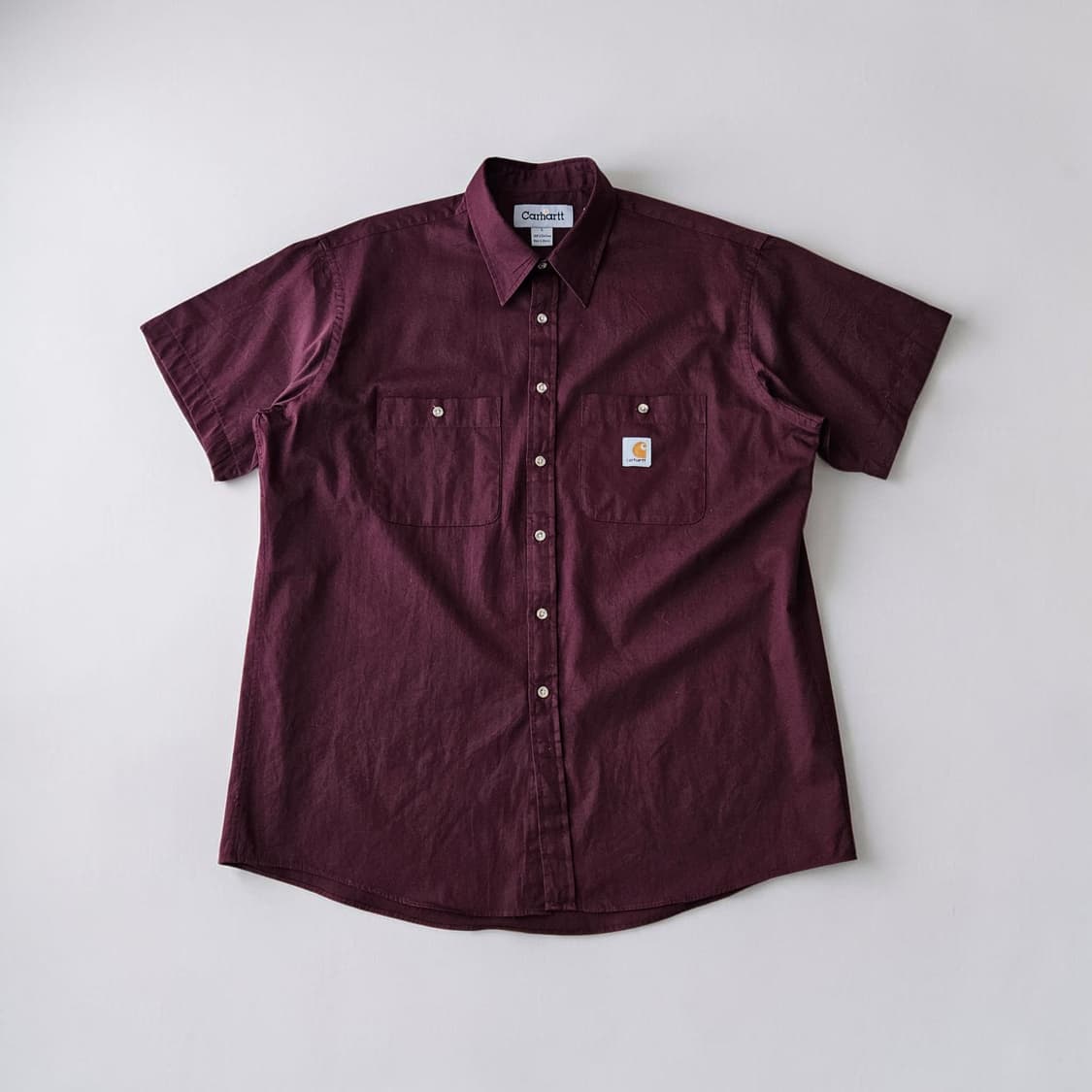 칼하트 면 오버핏 반팔셔츠 L 상품이미지1