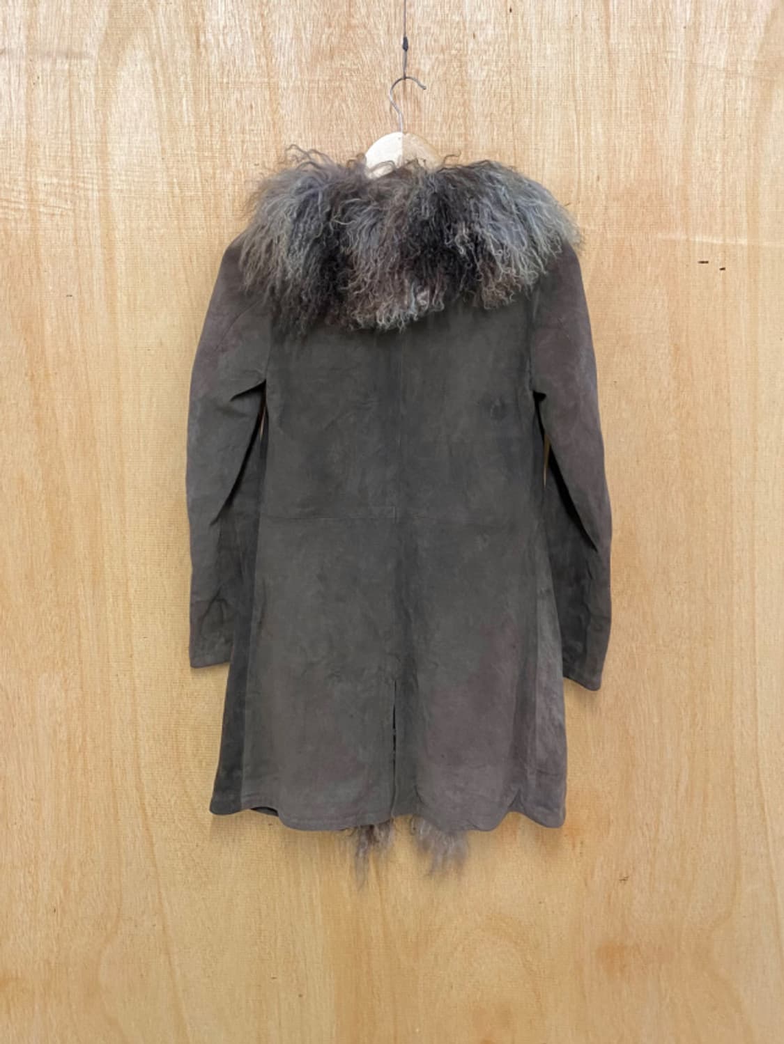 VTG fur suede coat 스웨이드 퍼 코트 상품이미지3