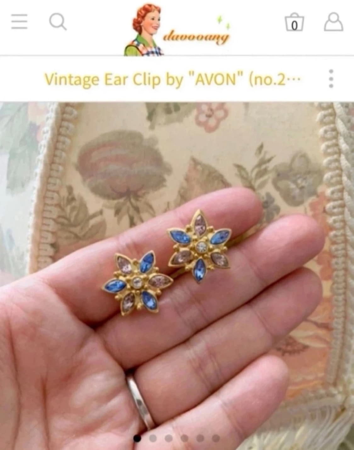 에이본 Avon 귀찌 상품이미지2