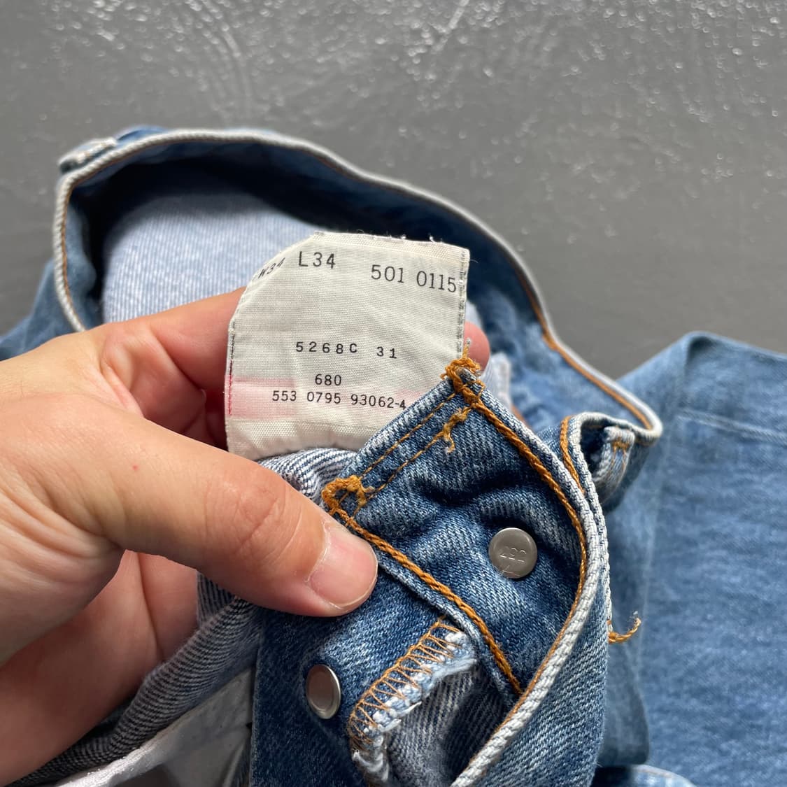 1990‘s Levi’s 501 Denim 상품이미지4