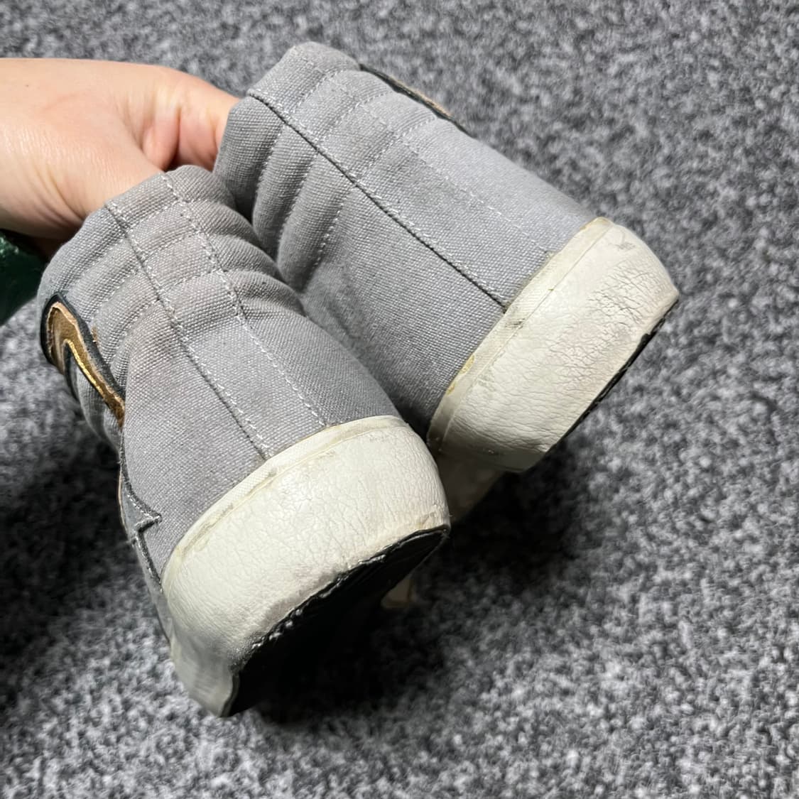 골든구스 GGDB  하이탑 스니커즈 그레이 38 상품이미지4