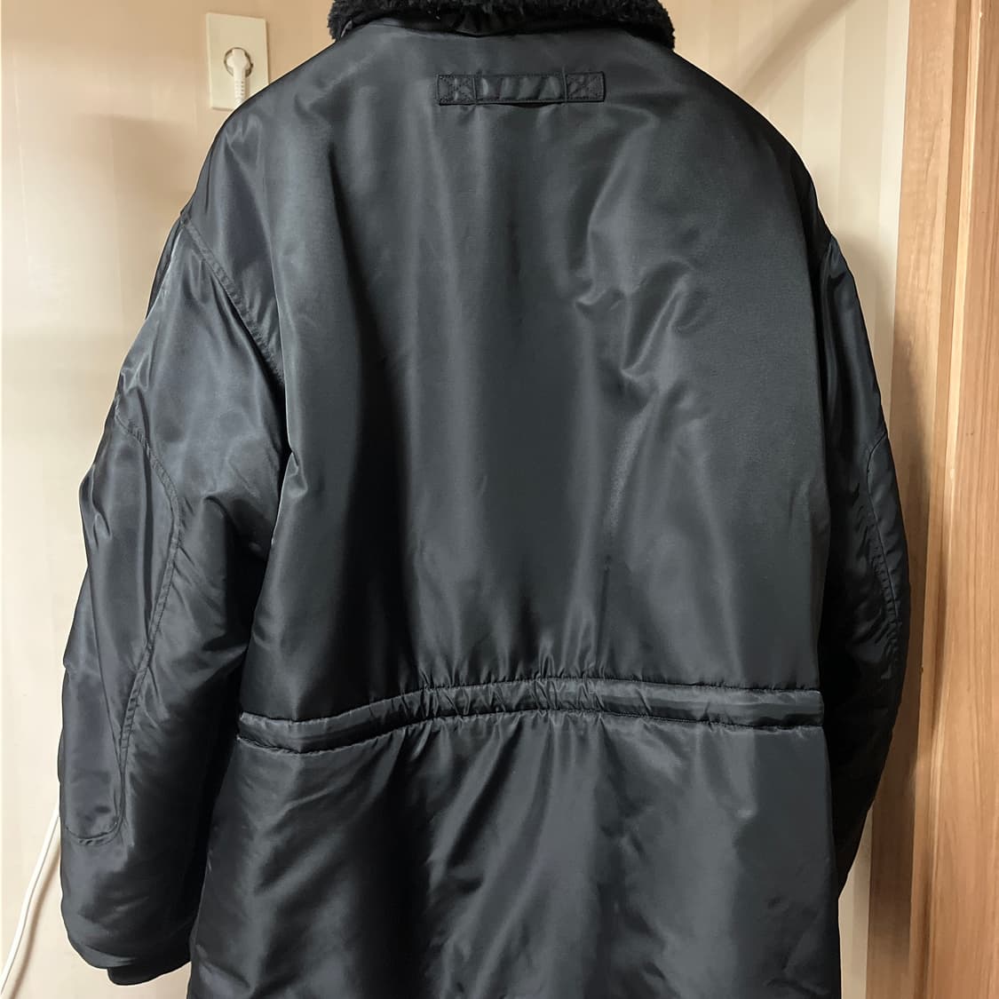 올리브드랩서비스 에어크루맨 파카 V1 블랙 S 상품이미지2