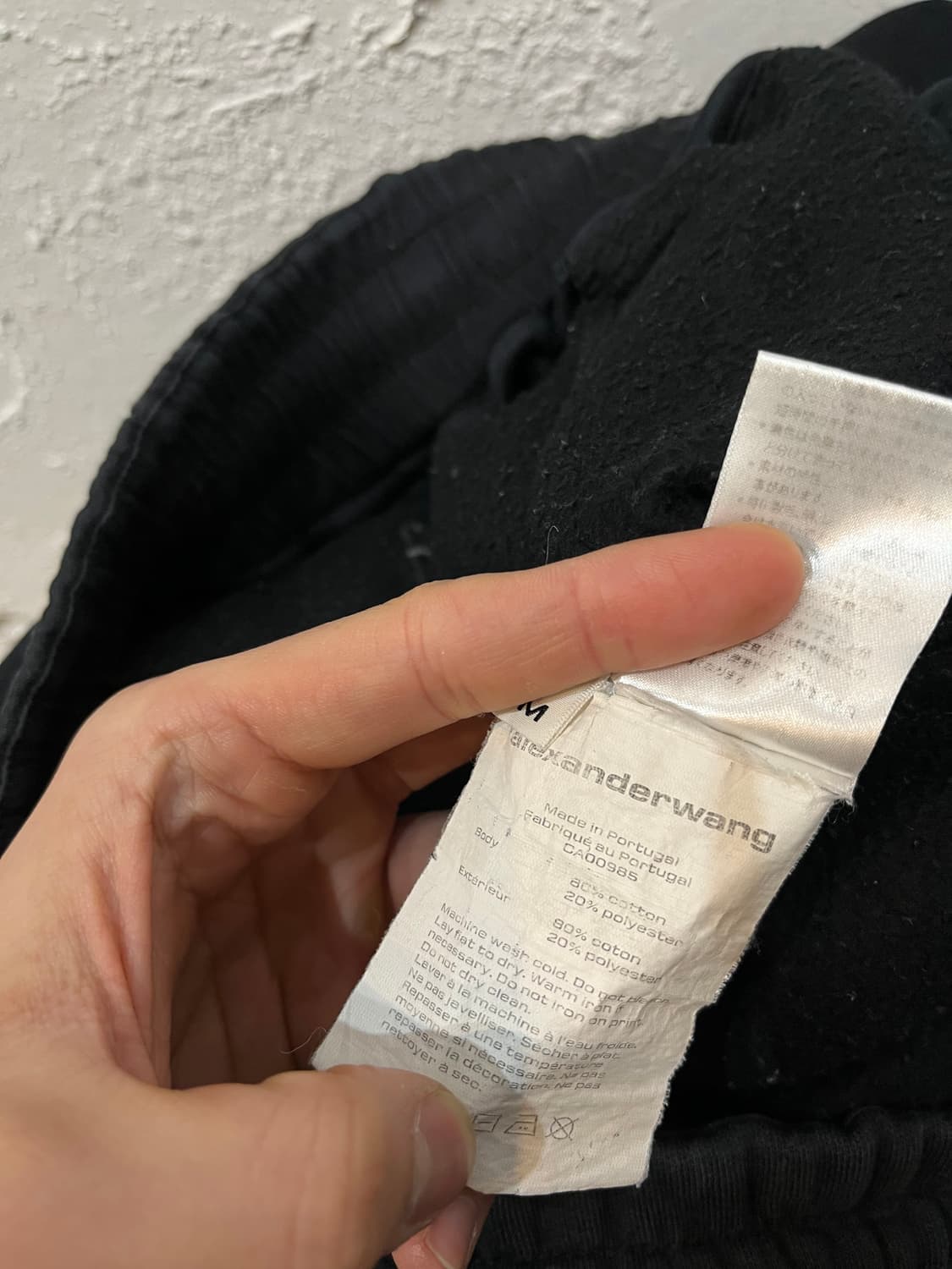 알렉산더왕 모노그램 스웻 조거팬츠  상품이미지8