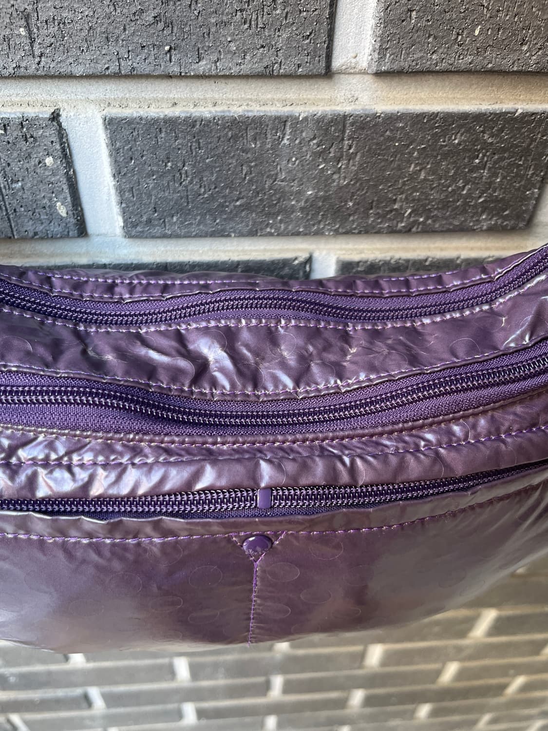 Porter 포터 도트 호보백 퍼플 상품이미지10