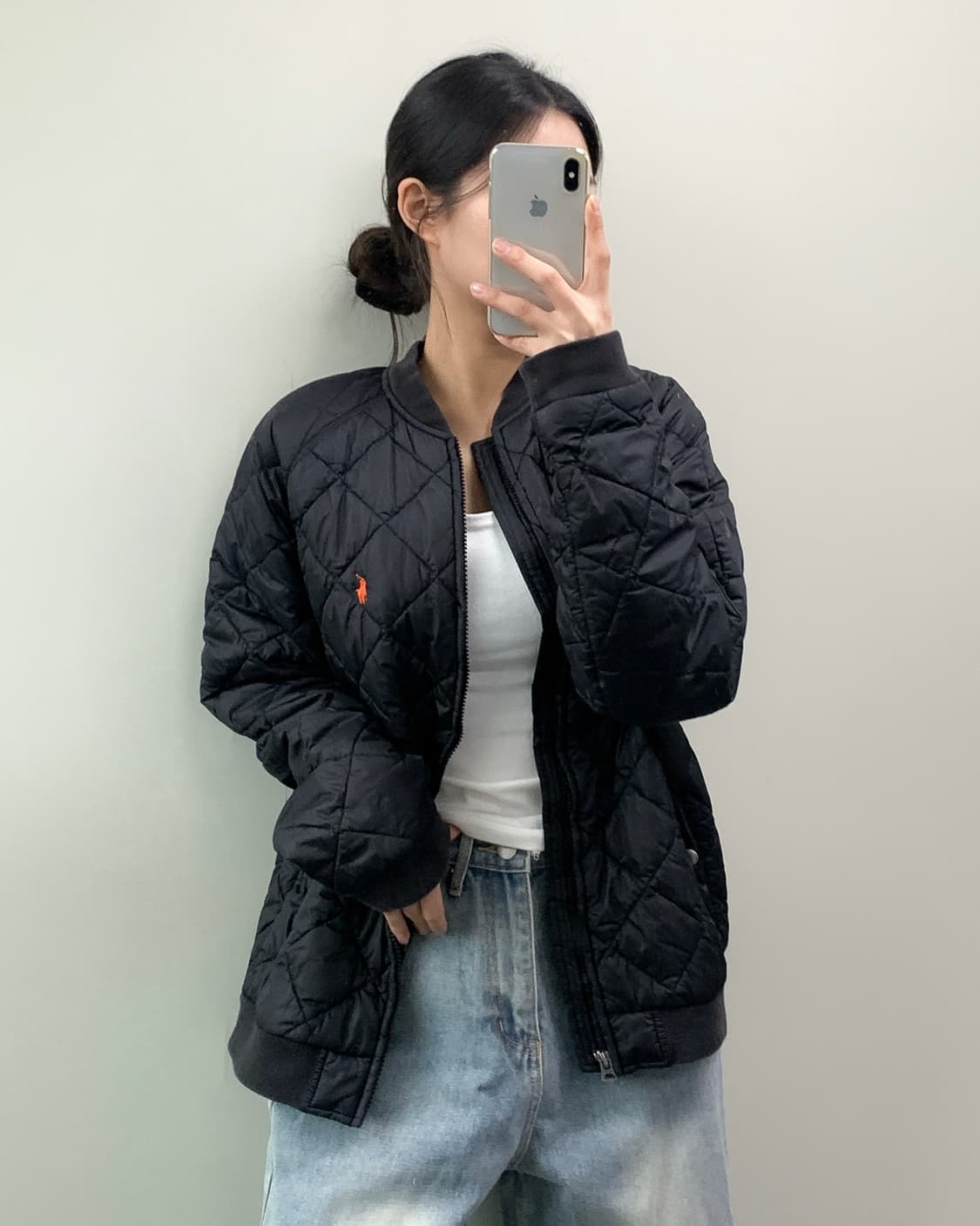 폴로 퀼팅 자켓 상품이미지2