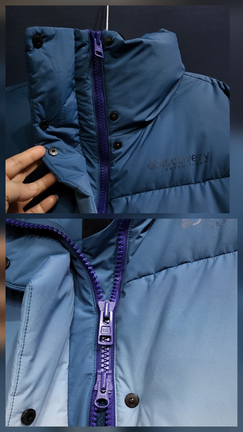 디스커버리 덕다운 넥패딩(새상품) 상품이미지2