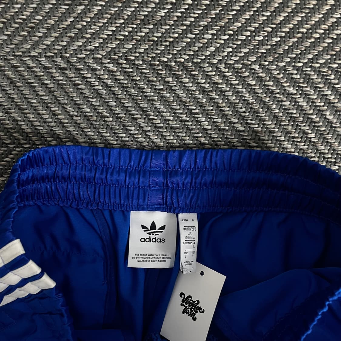 아디다스 신형 박스로고 트랙팬츠 블루y 3101 상품이미지5