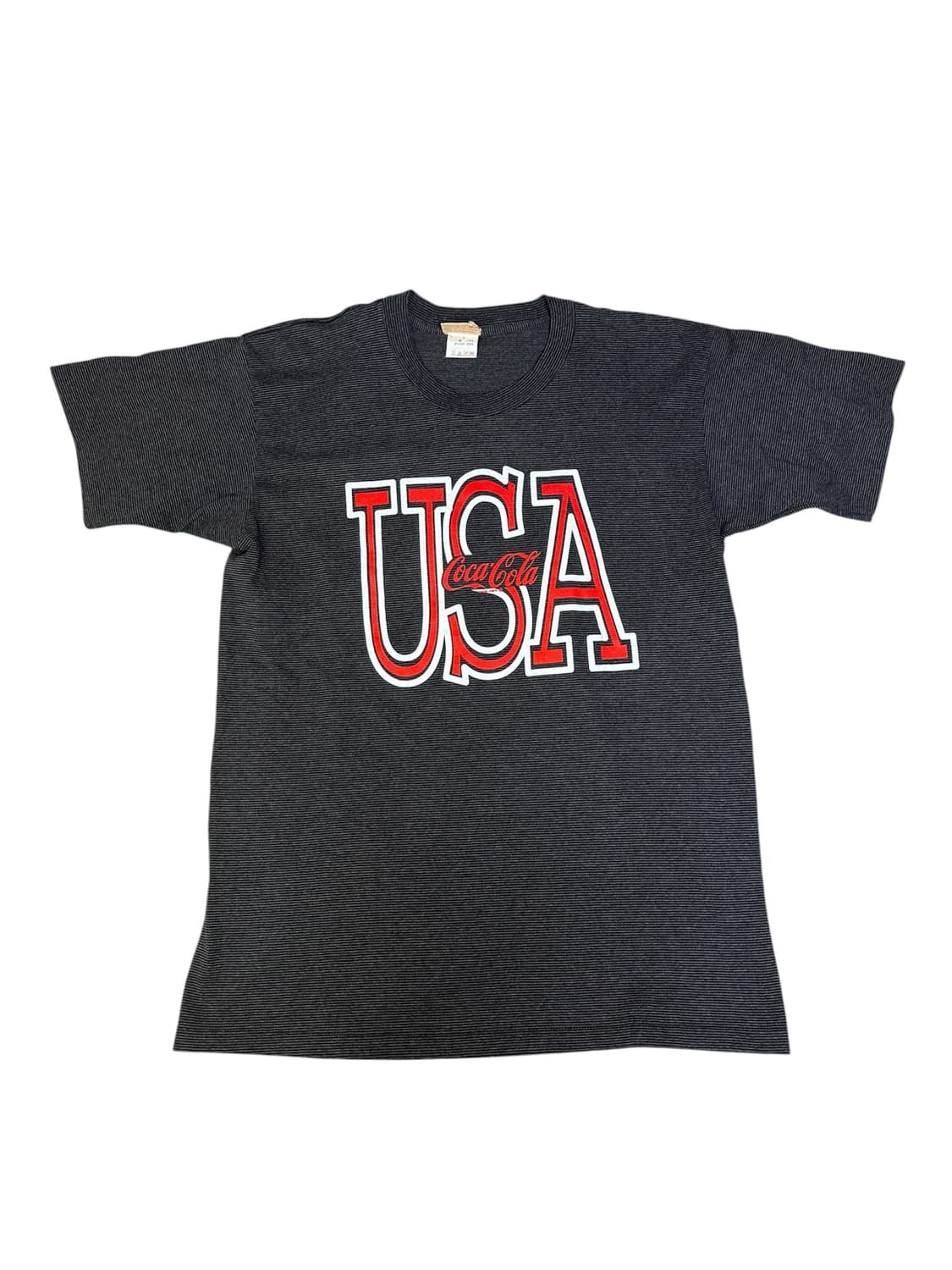 빈티지 90s 코카콜라 USA COCA COLA 스트라이프 티셔츠 L 상품이미지1