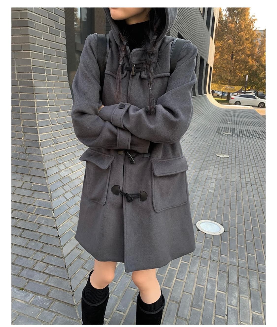 애니원모어 더플 코트 상품이미지1