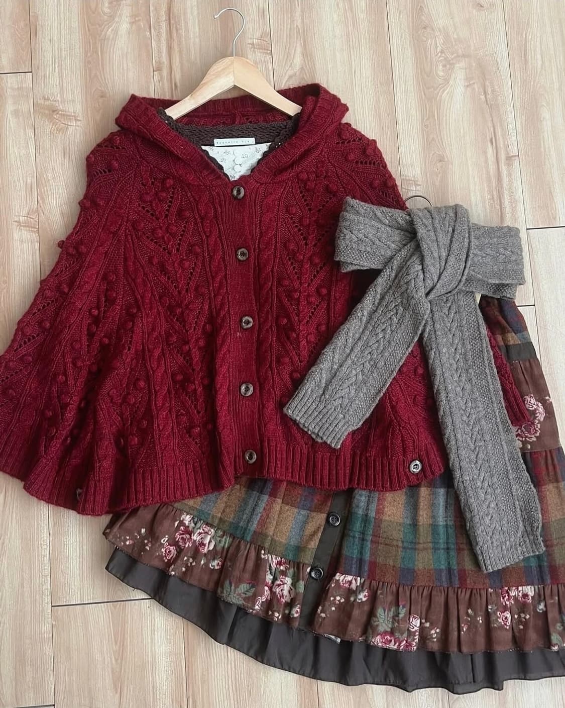 모리노가토 케이프 상의 set 상품이미지1