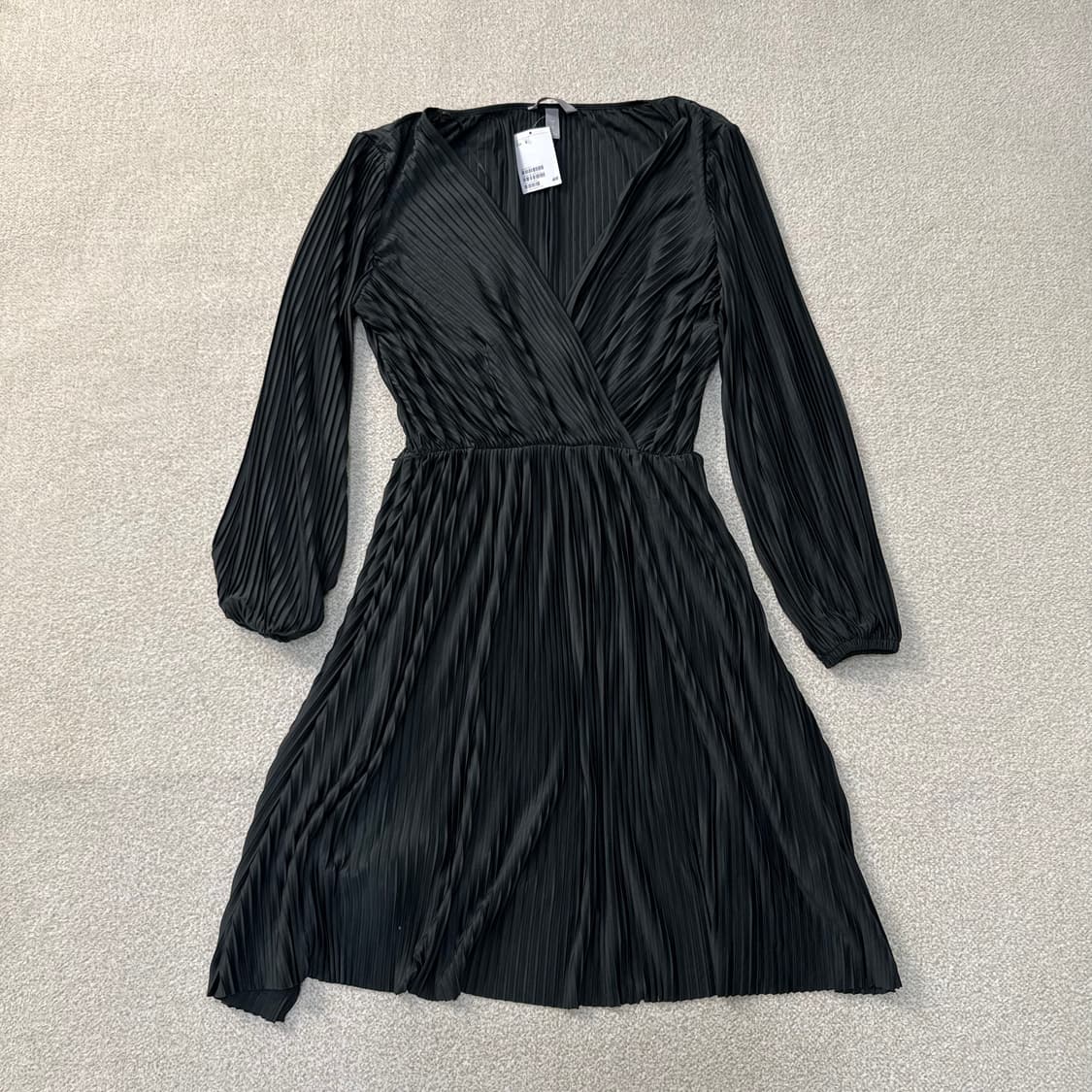 S H&M 새상품 여성 플리츠 롱 원피스 0210T 상품이미지1