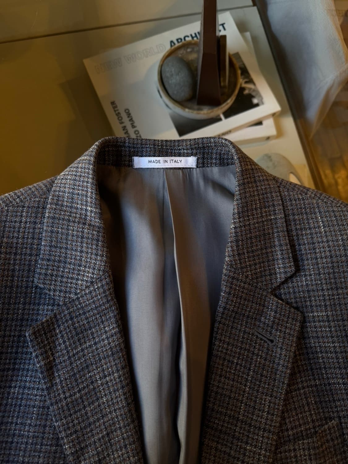 아르마니 꼴레지오니 리넨 자켓 100 상품이미지4