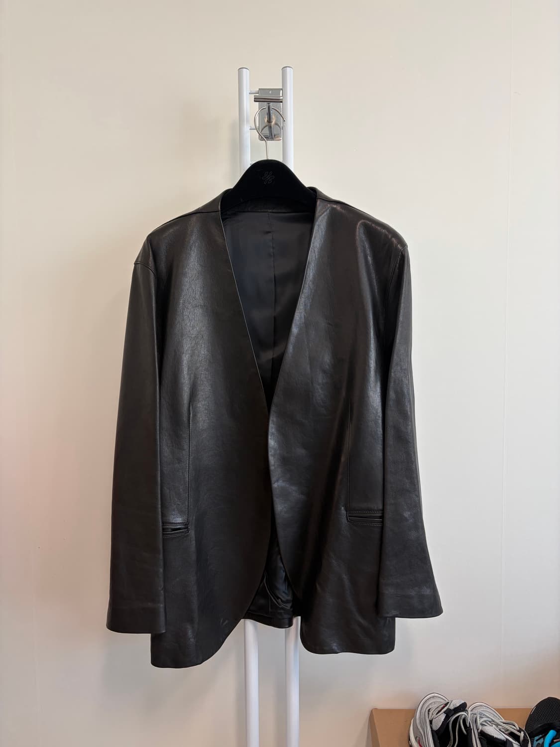 유스(youth) 카라리스 레더 자켓 상품이미지1