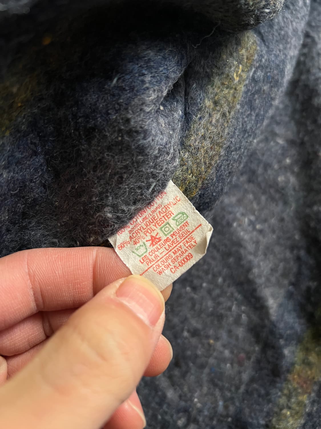 [XL]90's Lee USA 스톰라이더 블랭킷 데님 트러커 자켓 R1 상품이미지6