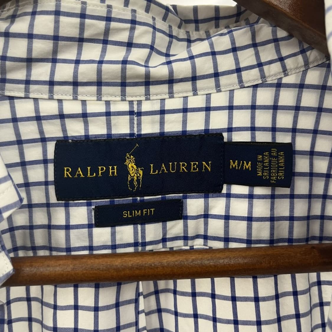 폴로 랄프로렌 컨트리 레트로 빈티지 체크패널 셔츠 M C10334 상품이미지5
