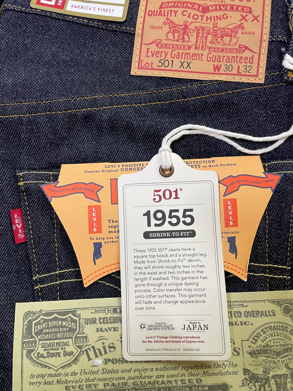 [30] 리바이스 LVC 55501 오가닉 리지드 상품이미지1