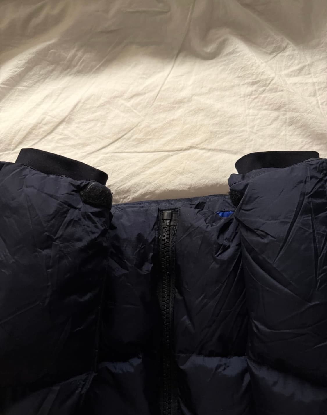 폴로 빅포니 성조기 패딩 네이비 상품이미지3