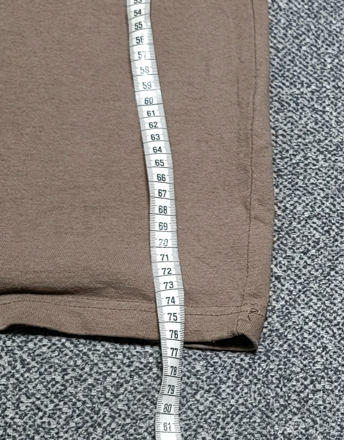 칼하트 K87 다크브라운 포켓 반팔티 M 상품이미지4