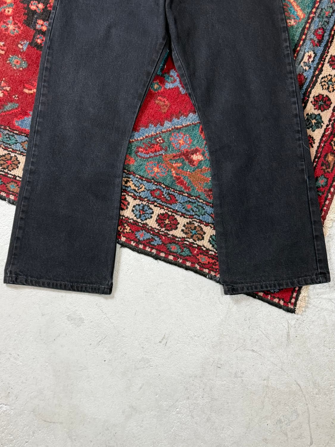 00's 빈티지 리바이스 517 블랙 부츠컷 플레어진 상품이미지8