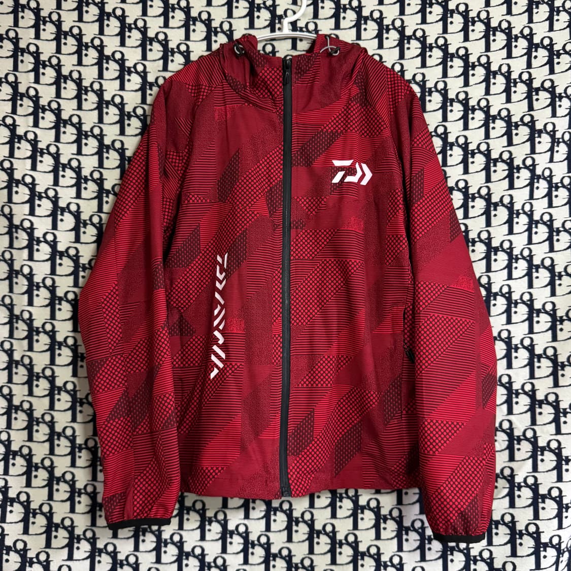 다이와 낚시복 방풍 자켓 S 레드/블랙 상품이미지1