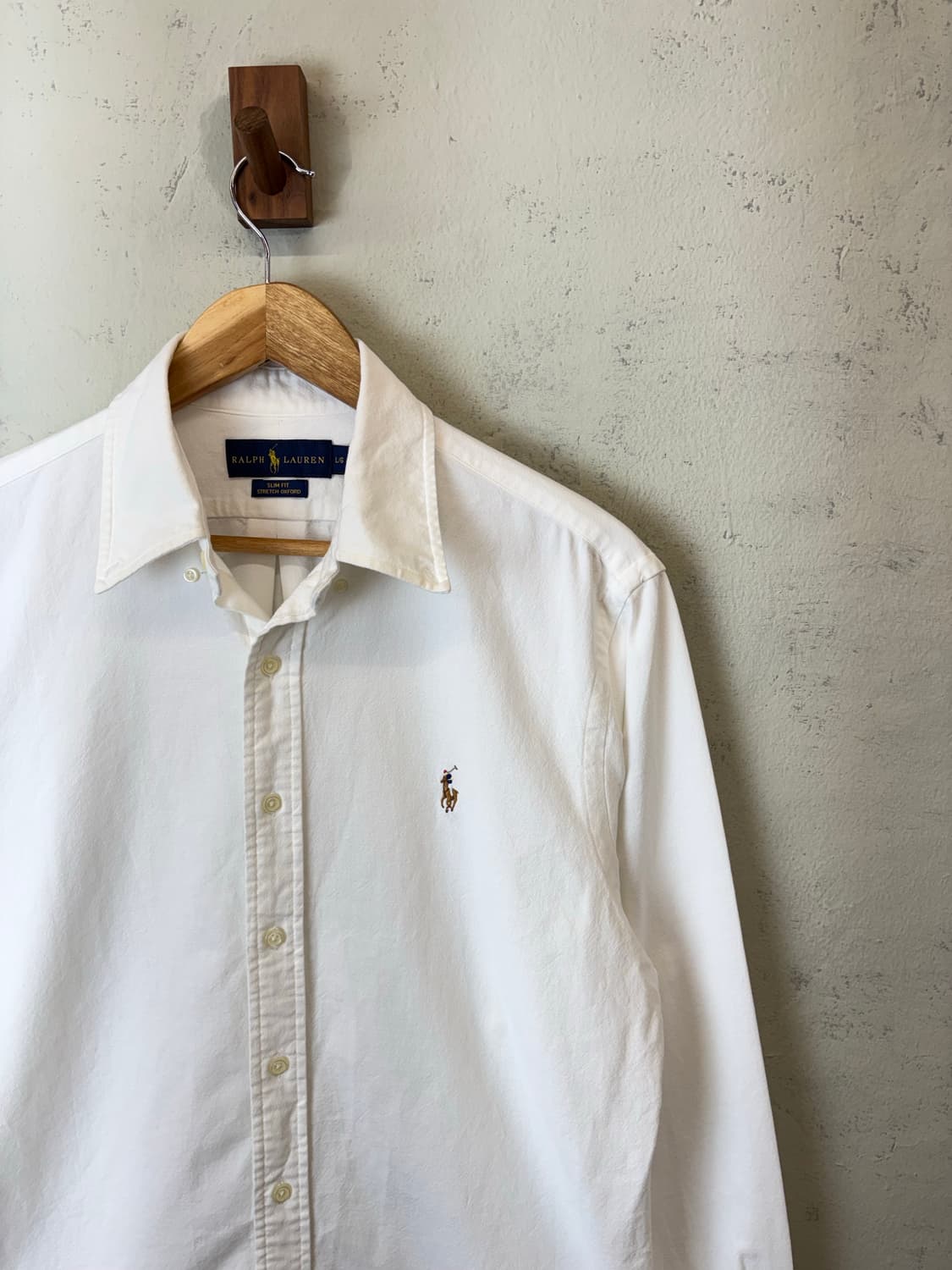 폴로랄프로렌 옥스포드 화이트 셔츠 상품이미지2