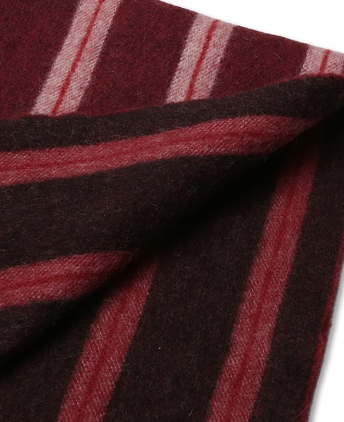 드레익스 [Drake's] 울 앙고라 스트라이프 리버시블 러블리 머플러 상품이미지3