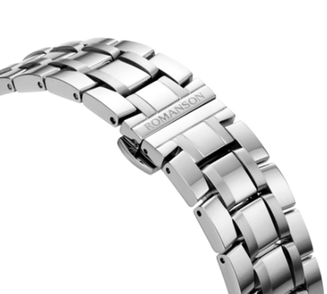 [로만손]남성용 프리미어 블랙콤비 메탈손목시계 
판매 상품이미지3