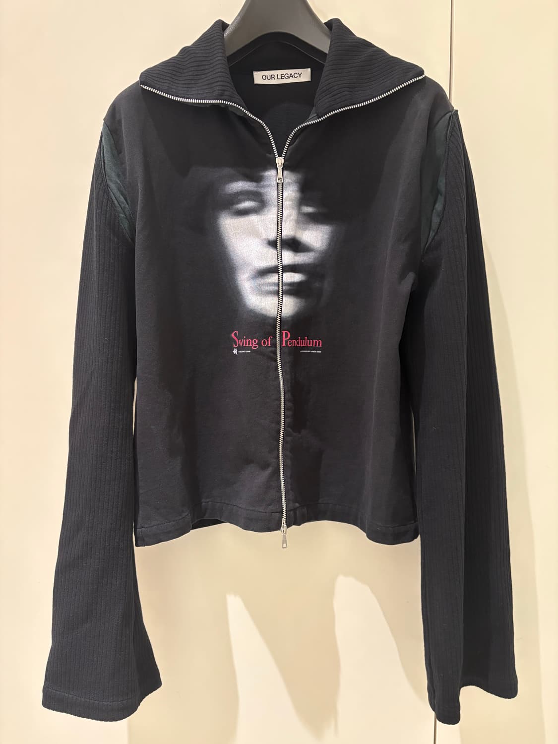 our legacy 블랙 리컷 할로우 트랙 자켓 상품이미지1