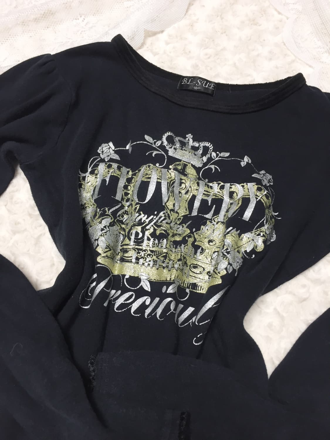 빈티지 펑크갸루 티아라 슬리브 상품이미지2