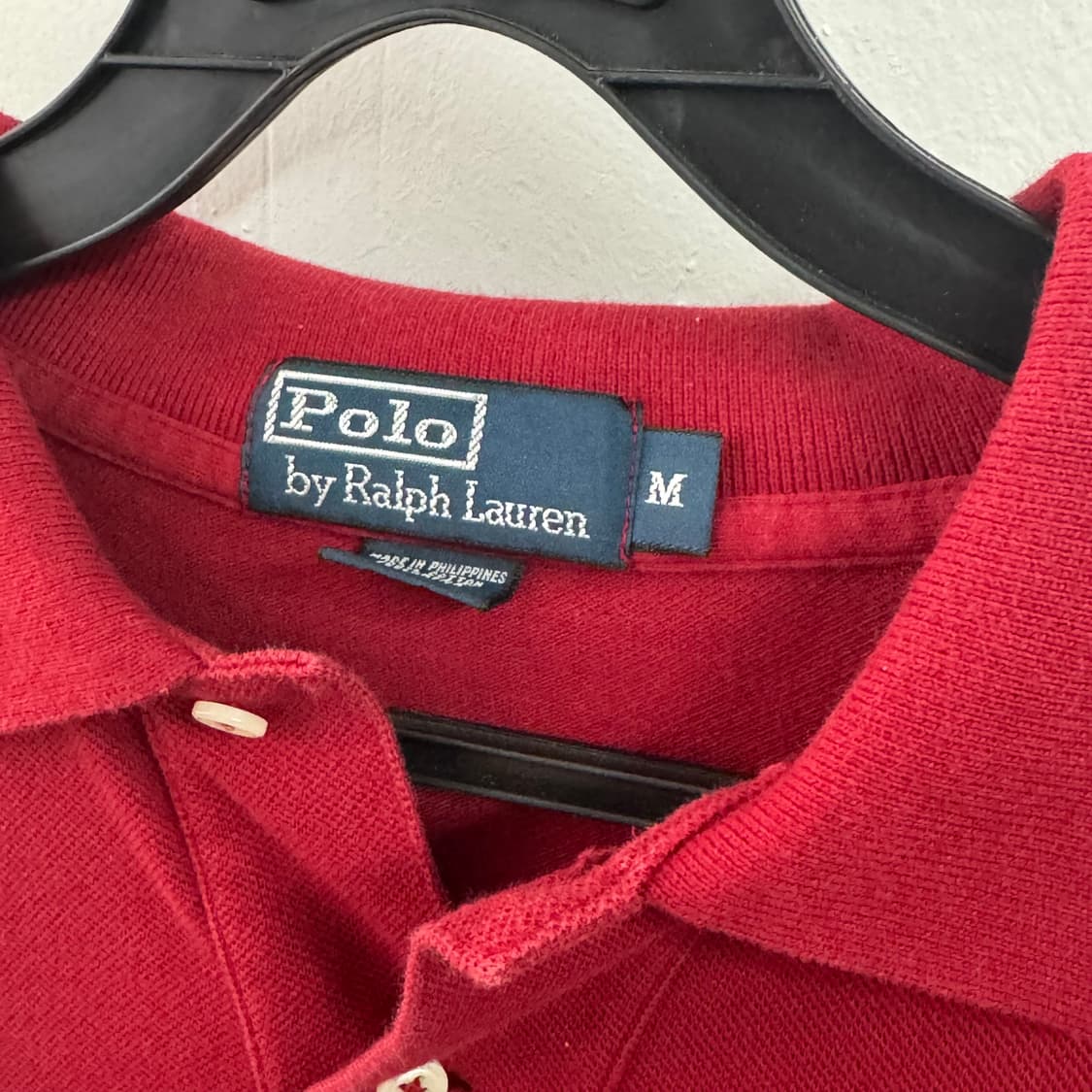 M 폴로 버건디 롱슬리브 상품이미지3