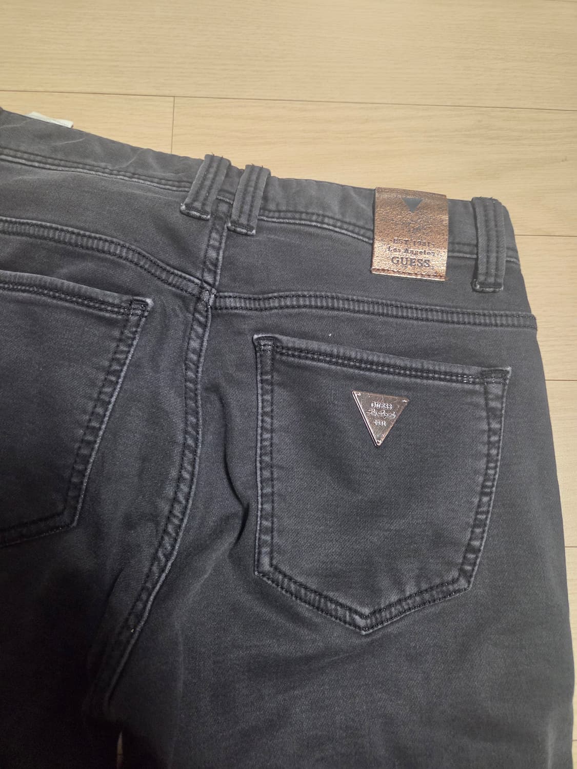 (구매시덤)guess 흑데님 상품이미지2