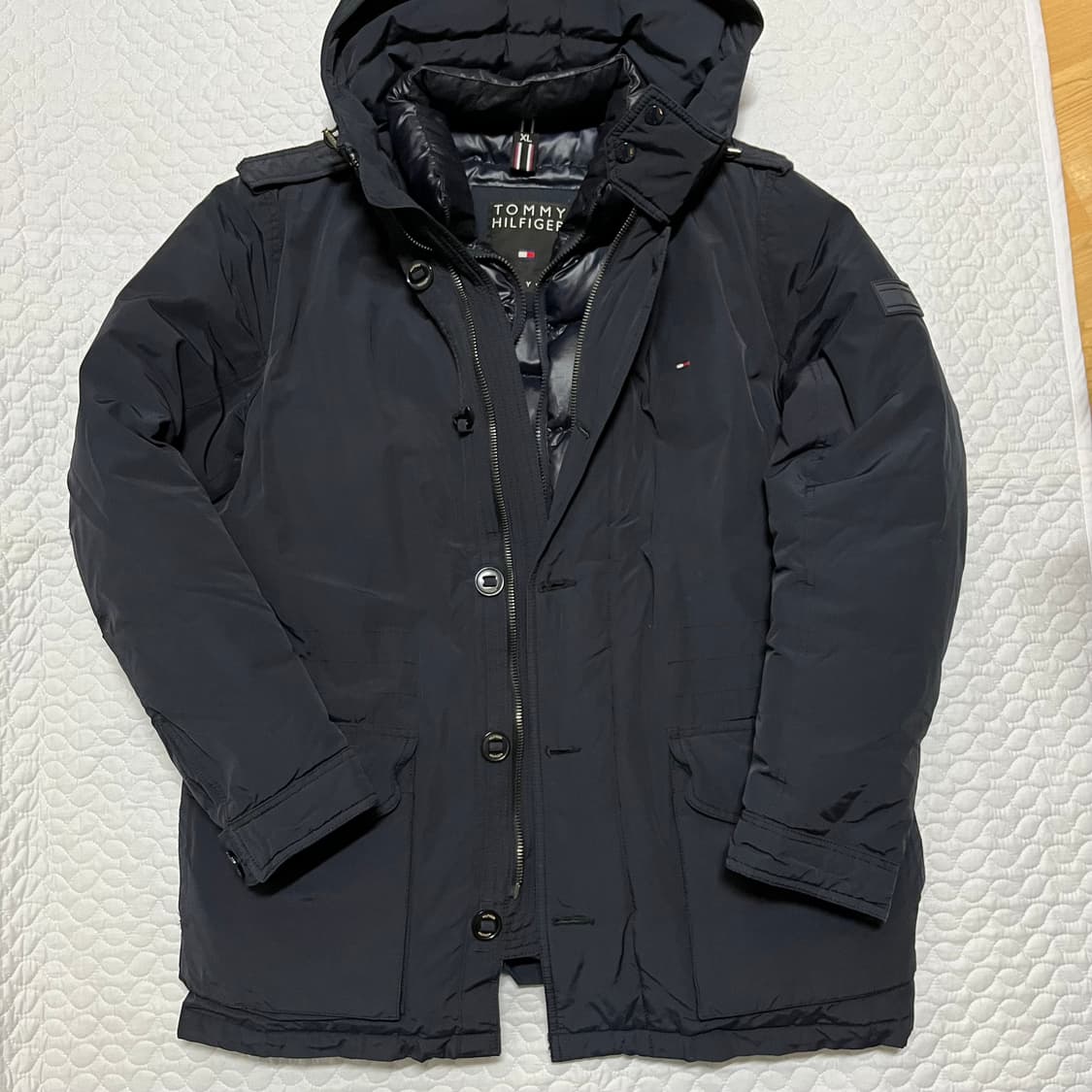 타미힐퍼거 두꺼운 패딩 파카 105-110 xxl 상품이미지3