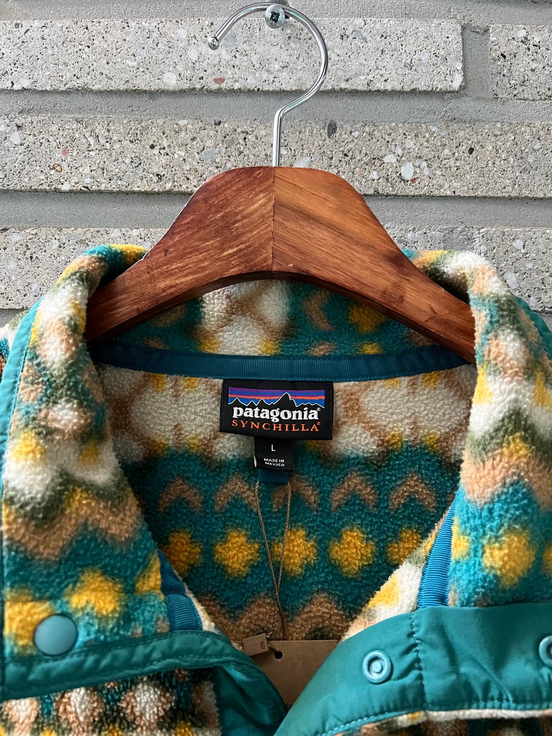 [L]파타고니아 신칠라 네이티브 패턴 아노락 플리스 상품이미지2