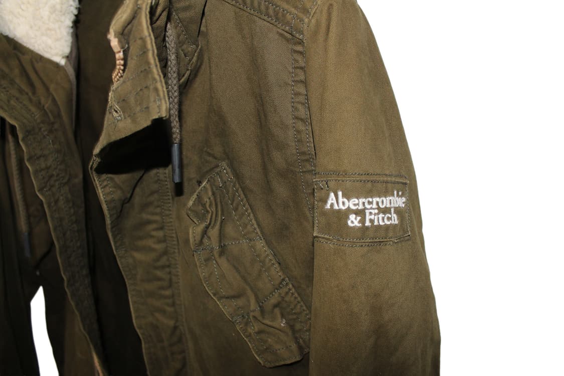 2000s Abercrombie Fitch Peach M-65 Parka 상품이미지3