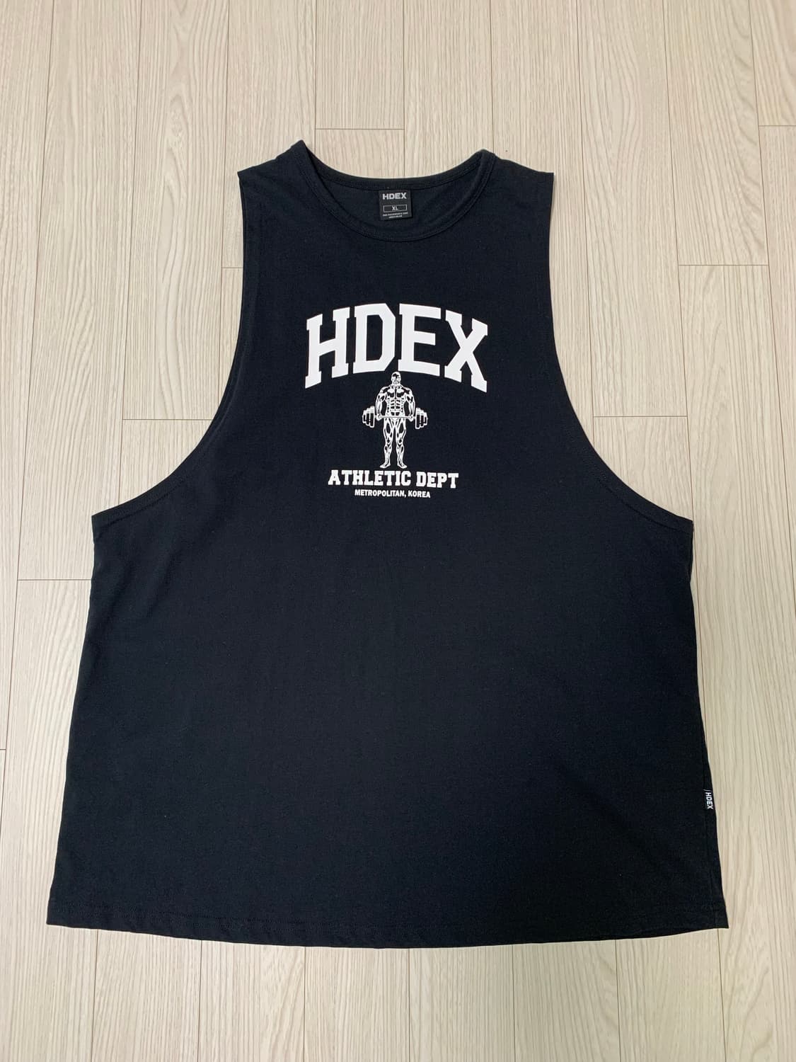 에이치덱스(HDEX)의 아치 로고 나시 상품이미지1