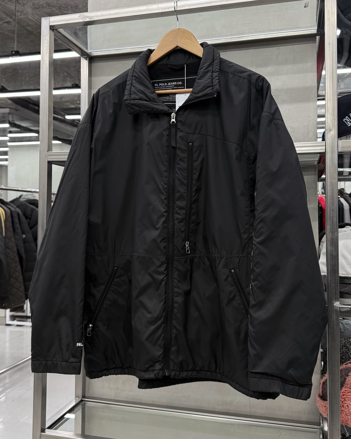 폴로 진스 00s 스펠로고 나일론 윈드브레이커 상품이미지2