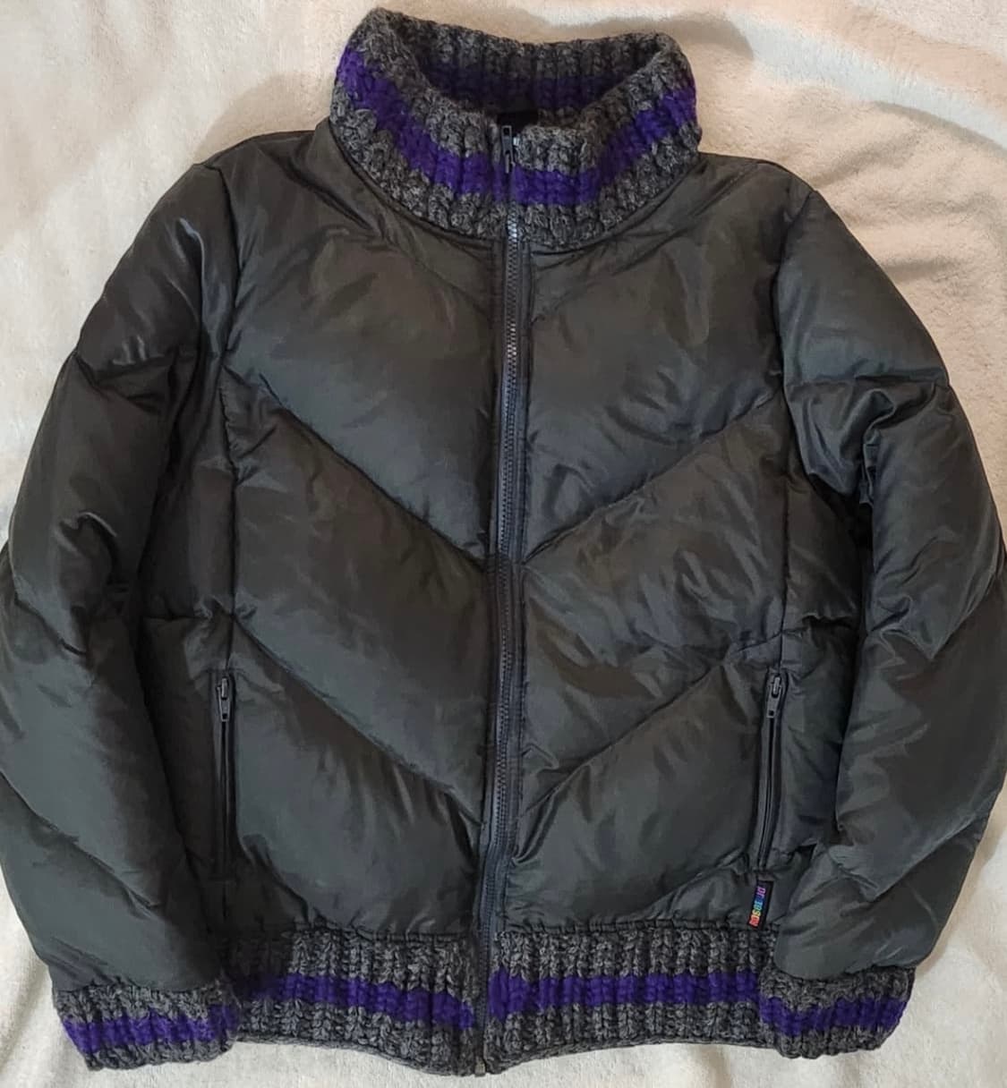 ROSEBUD 캐나다 덕다운 니트 패딩 2 사이즈 상품이미지1