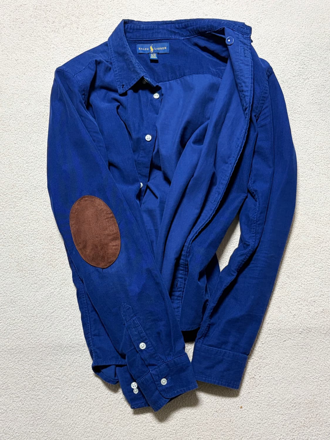 폴로 랄프로렌 키즈 코듀로이 남방 XL 상품이미지1