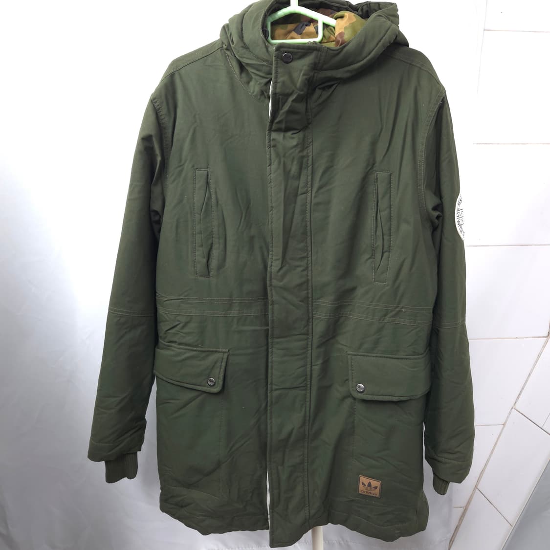 66/112 아디다스 야상 오리털 패딩  상품이미지1