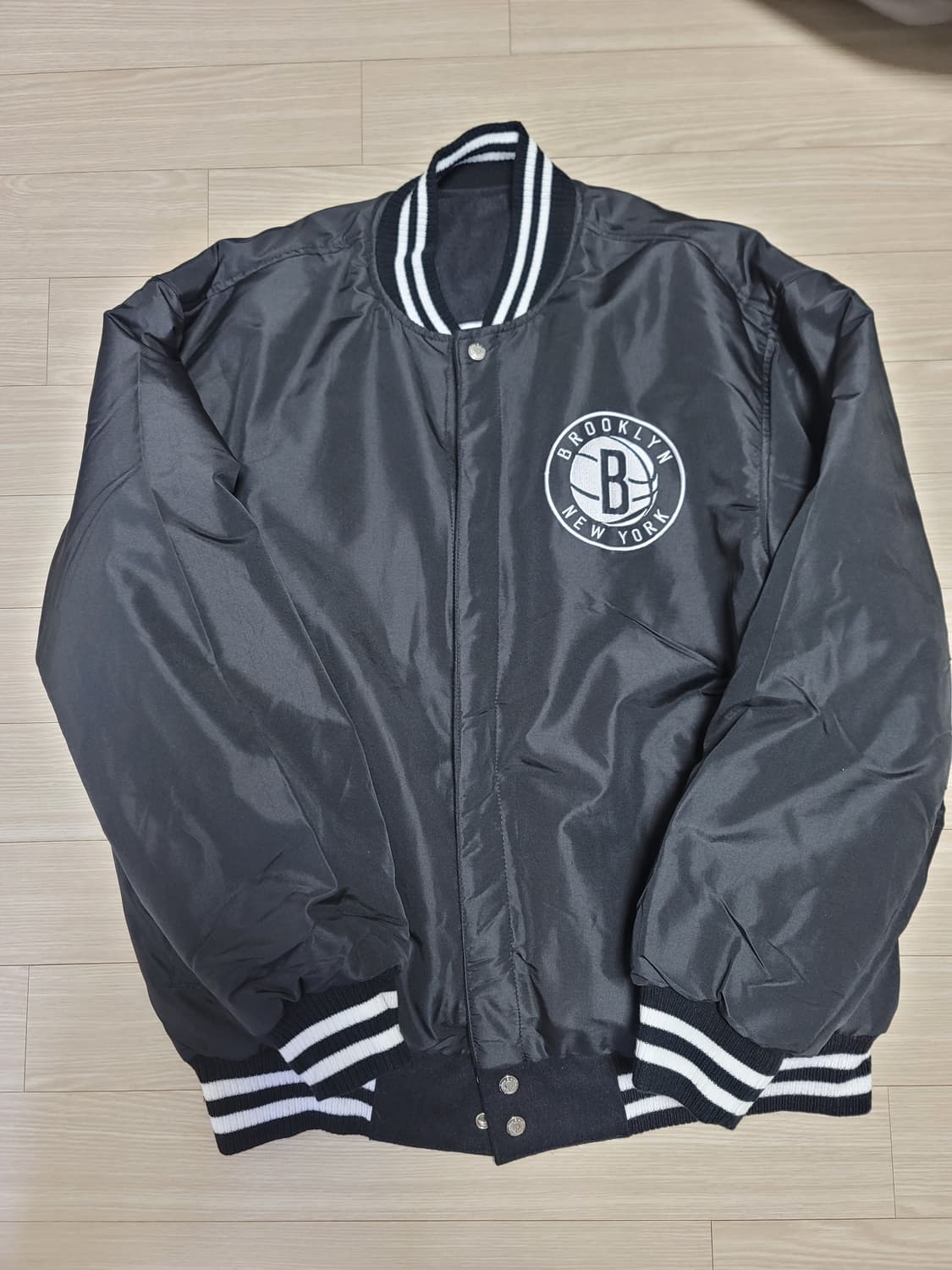 [XL] 제프해밀턴(JH DESIGN) 브루클린 네츠 리버시블 자켓 상품이미지1