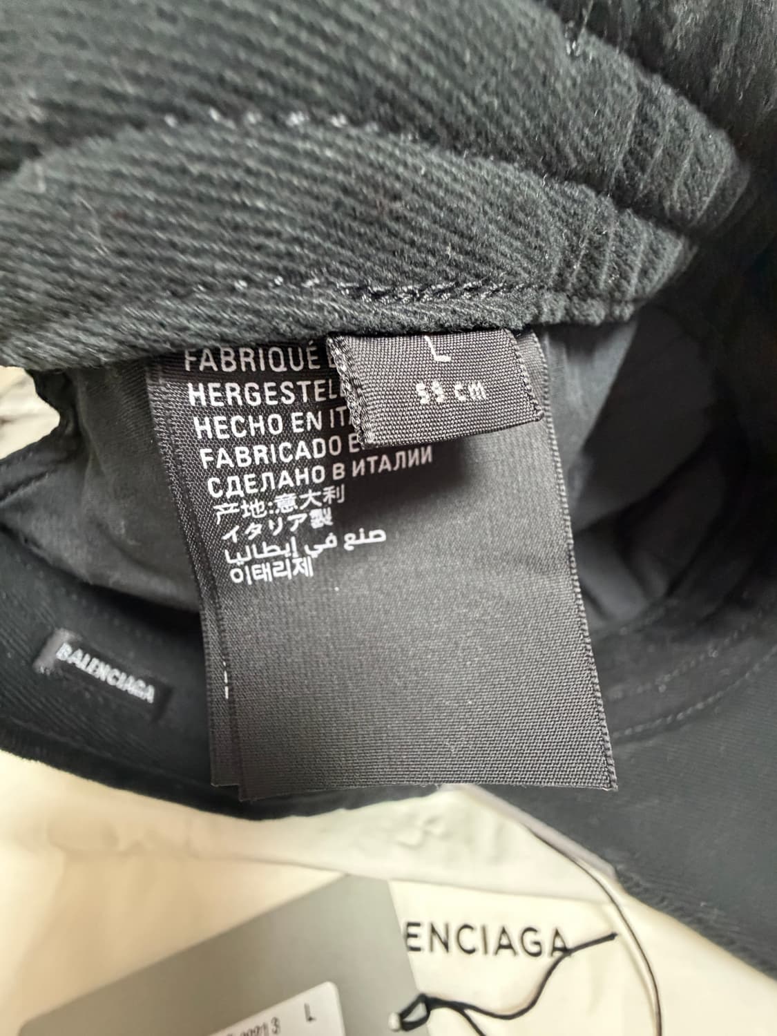 발렌시아가 트랙볼캡 L 상품이미지3