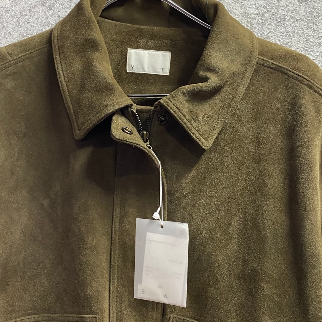 YE 24f/w 카우 스웨이드 자켓 B3685 상품이미지3