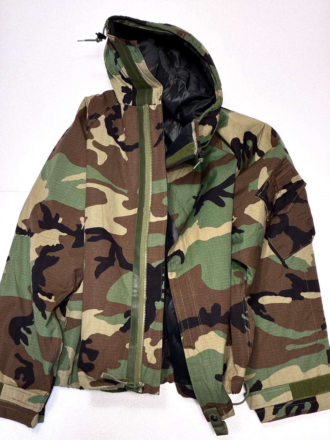 미군 우드랜드 카모 자켓/ 방호복/ (105-110) 상품이미지3