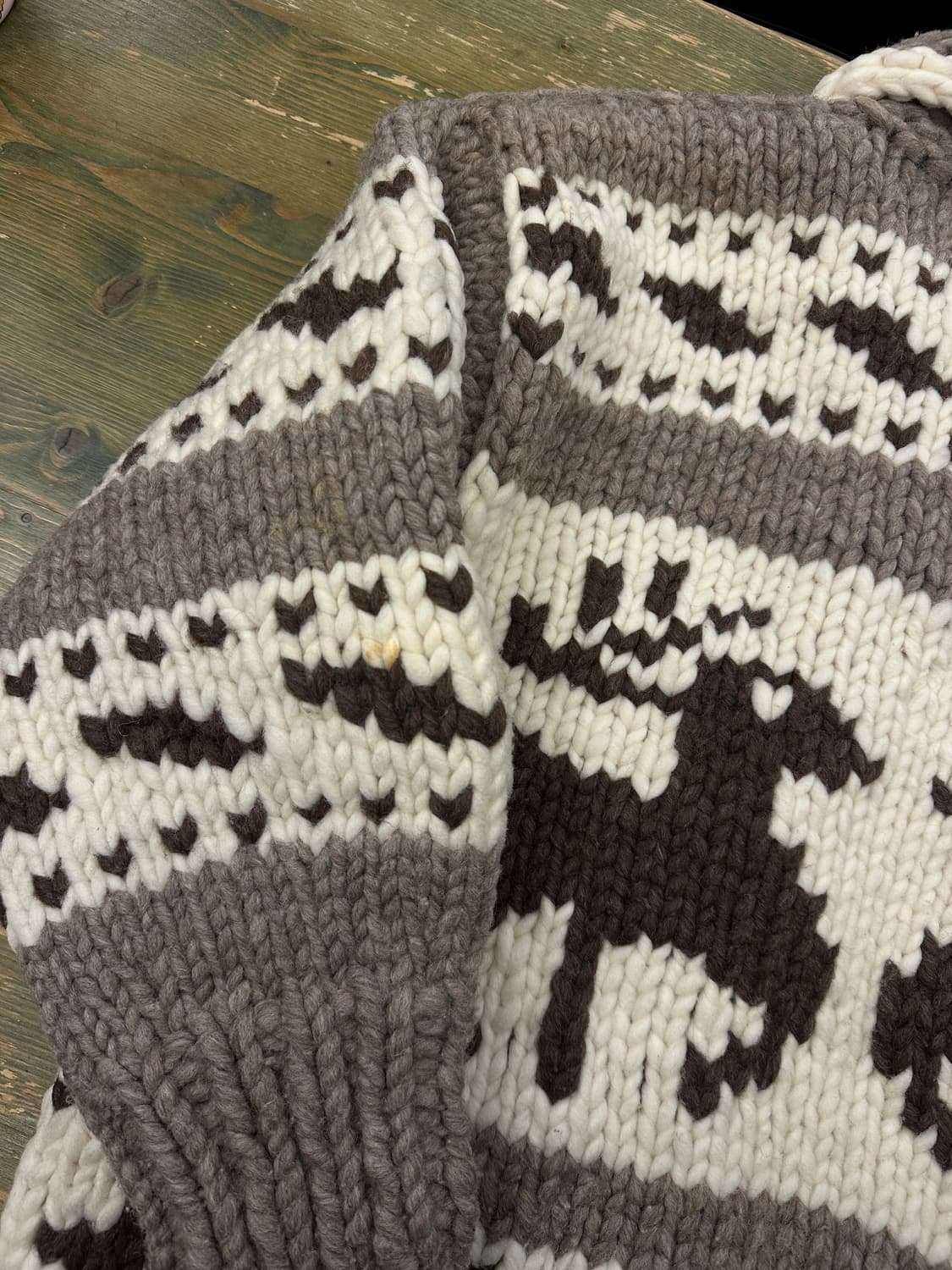 오리지널 캐나다 헤비울 코위찬 Made in Canada 상품이미지10